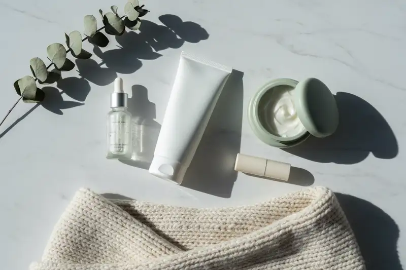 Serum, Feuchtigkeitscreme, Lippenpflege: im Winter braucht die Haut reichhaltigere Produkte mit Ceramiden und Hyaluronsäure