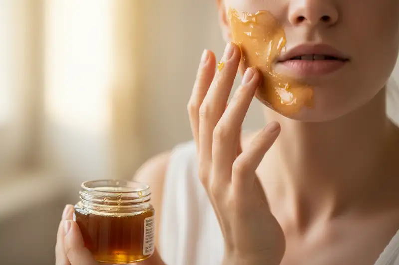 Manuka-Honig als Gesichtsmaske: das natürliche Antibiotikum aus Neuseeland hilft bei entzündeten Pickeln