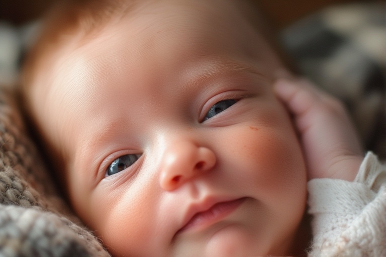 Neugeborenenakne: Wissenswertes zu Babyakne & Pflege